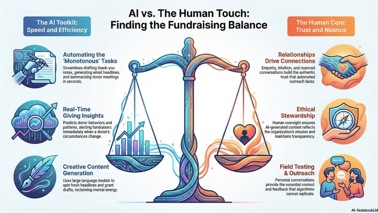 The Human Touch in Fundraising: Why AI Won’t Replace Relationships